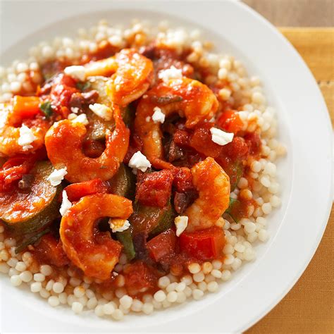 mediterranean-shrimp-and-pasta-recipe-eatingwell image