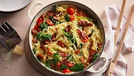 one-pot-bacon-pasta-recipe-bbc-food image
