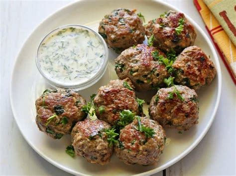lamb-meatballs-with-garlic-and-cumin-healthy image