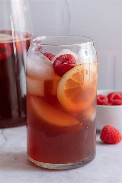 fresh-raspberry-iced-tea-homemade image