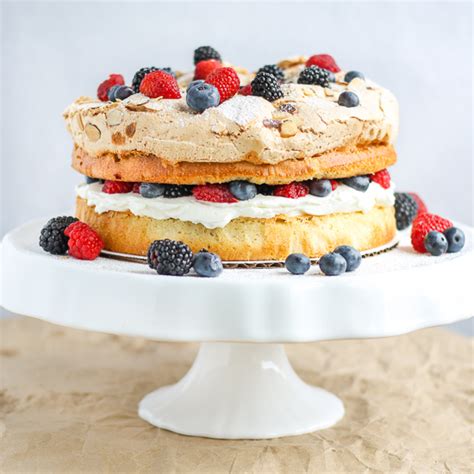 almond-berry-meringue-cake-recipe-sugar-spices-life image