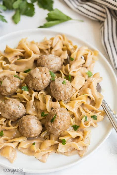instant-pot-swedish-meatballs-and-noodles-the image