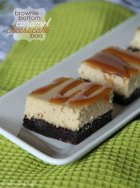 brownie-bottom-caramel-cheesecake-bars-cookies image