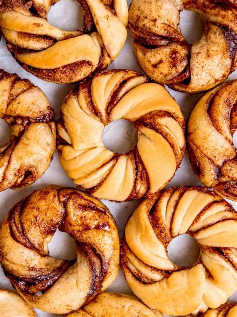 easy-baked-cinnamon-roll-donuts-broken-oven-baking image