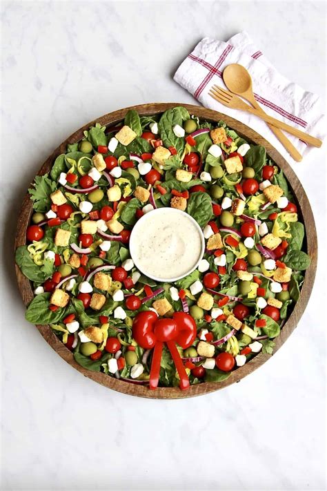 christmas-salad-wreath-the-bakermama image