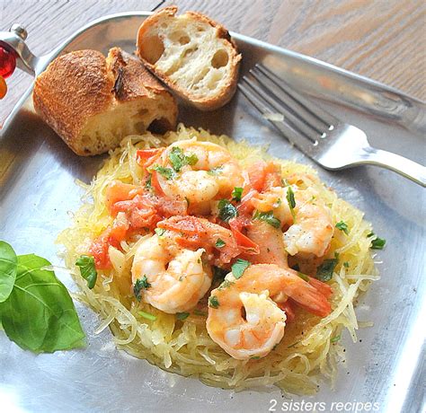spaghetti-squash-with-shrimp-2-sisters-recipes-by image