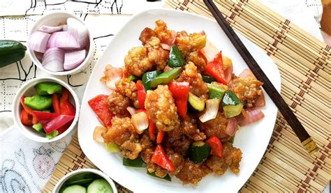 sweet-and-sour-pork-taste-of-asian-food image