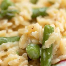 creamy-orzo-with-asparagus-and-parmesan image