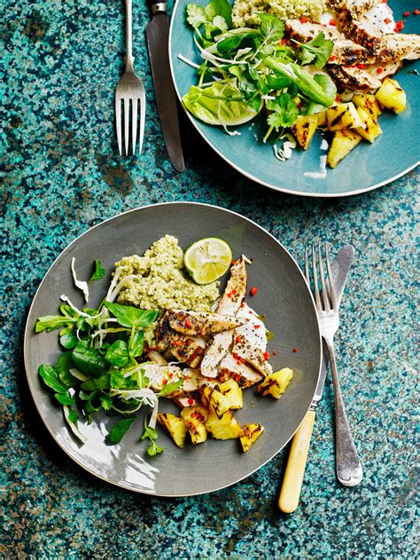 grilled-chicken-with-charred-pineapple-salad-jamie-oliver image