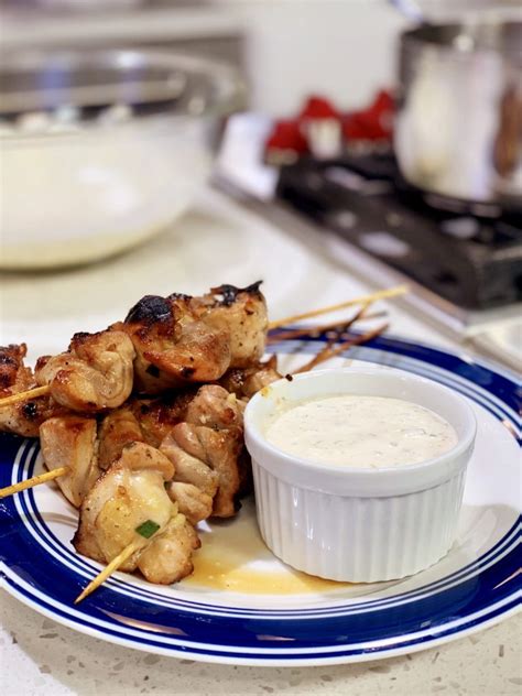 grilled-teriyaki-chicken-skewers-with-miso-ranch image