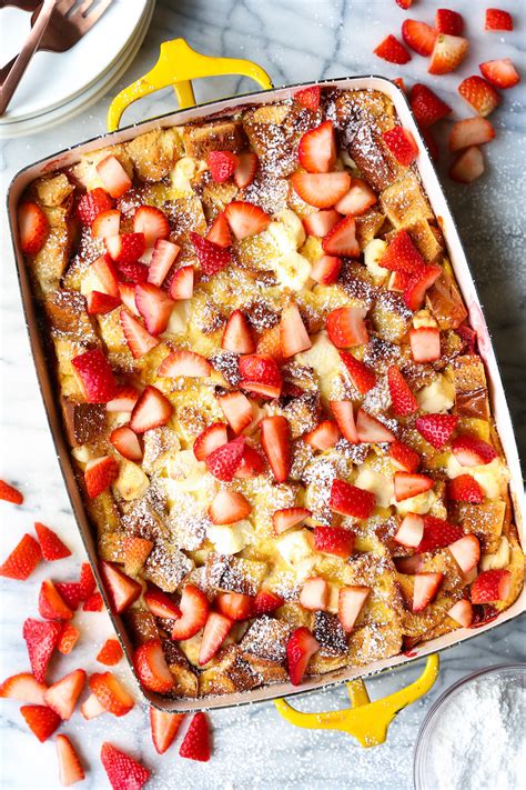 baked-strawberries-and-cream-french-toast-damn image