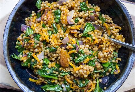 pearl-couscous-recipe-with-vegetables-and-apricots image