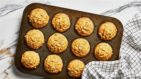 fresh-corn-cornbread-muffins-recipe-bon-apptit image