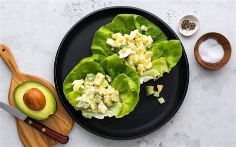 egg-salad-provencal-in-lettuce-wraps image
