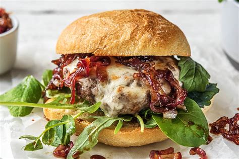 melty-mozzarella-burgers-recipe-hellofresh image