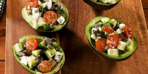 how-to-make-greek-stuffed-avocado-delish image