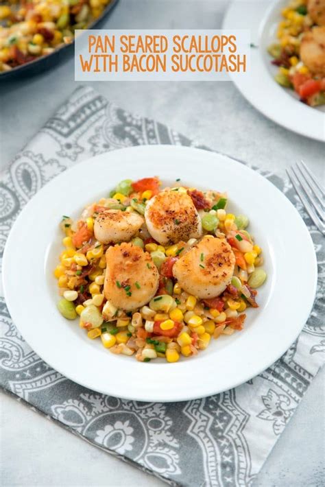 pan-seared-scallops-with-bacon-succotash-we-are-not image