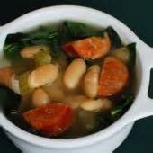 white-bean-soup-with-andouille-and-collard-greens image