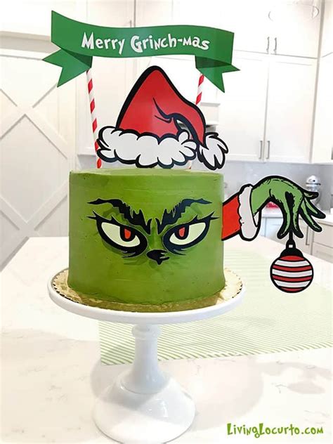 grinch-cake-and-grinch-christmas-party-ideas-living image