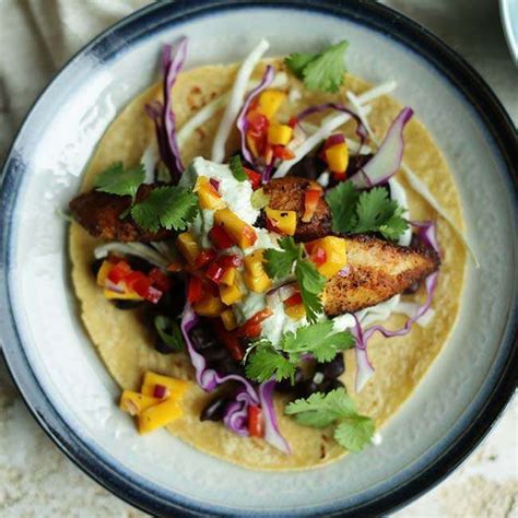 blackened-mahi-mahi-fish-tacos-recipe-with-mango image