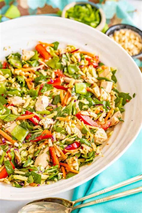 broccoli-slaw-chicken-salad-with-soy-ginger-dressing image