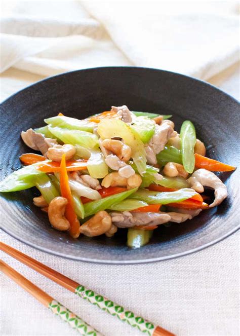 chicken-stir-fry-with-celery-carrot-and-cashew image