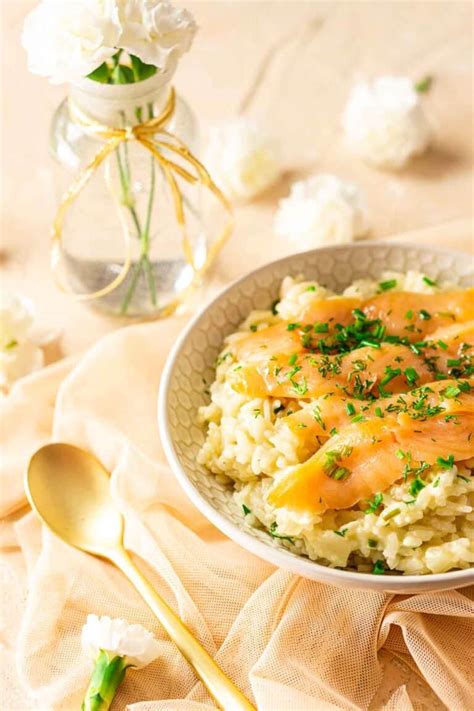 smoked-salmon-risotto-instant-pot-or-stove-top image