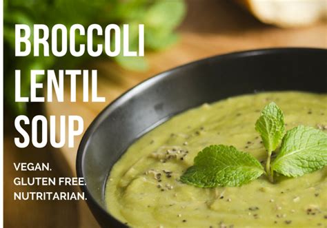 broccoli-lentil-soup-eat-to-live-daily image
