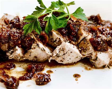roast-pork-tenderloin-recipe-with-balsamic-fig-sauce image