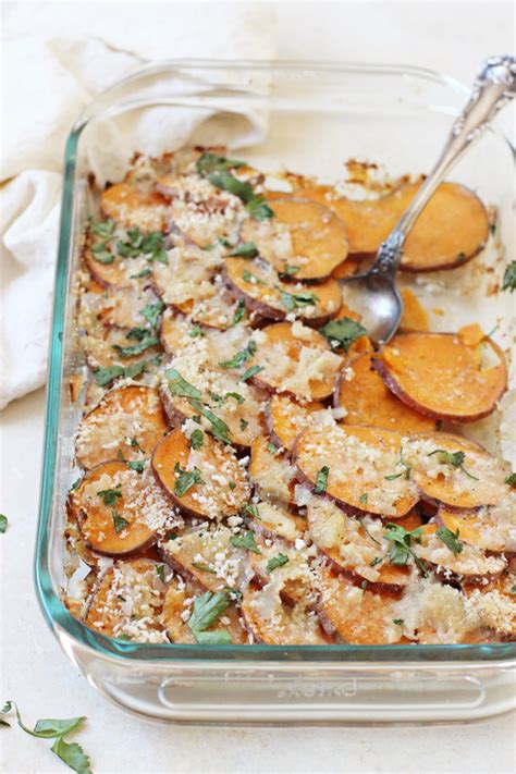 healthier-sweet-potato-gratin-cook-nourish-bliss image