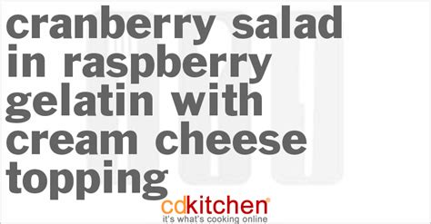 cranberry-salad-in-raspberry-gelatin-with-cream-cheese image