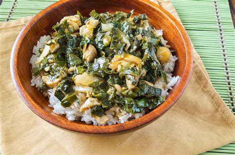 liberian-greens-and-rice-taras-multicultural-table image