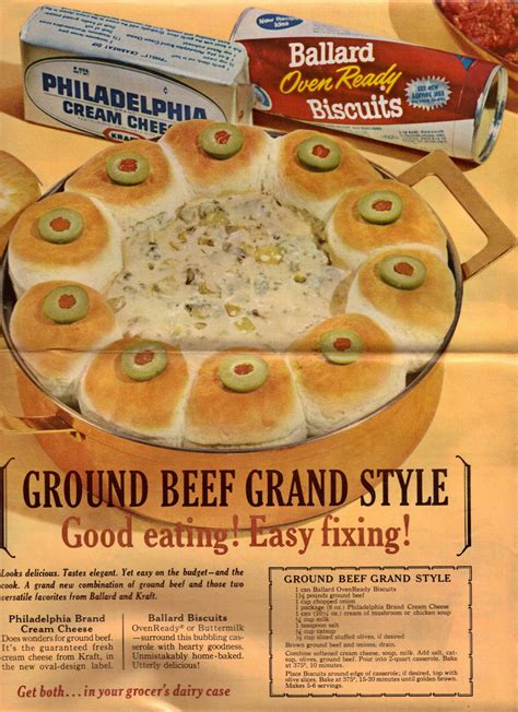 ground-beef-grand-style-vintage-recipe-clipping image
