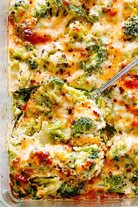 broccoli-cheese-casserole-recipe-diethood image