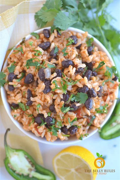 instant-pot-rice-and-beans-thebellyrulesthemind image