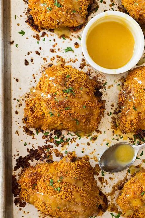 crispy-oven-fried-chicken-thighs-countryside-cravings image