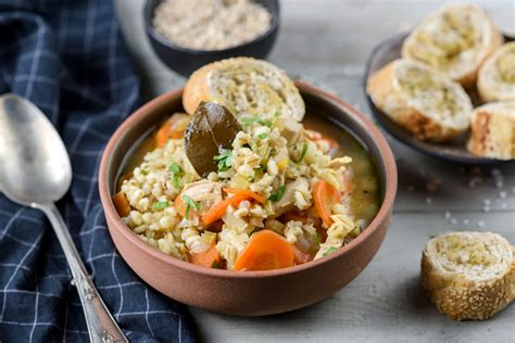 crock-pot-turkey-barley-soup-recipe-the-spruce-eats image
