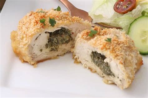 easy-homemade-chicken-kiev-breaded-chicken-stuffed image