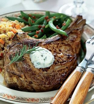 veal-chops-with-rosemary-butter-recipe-bon-apptit image