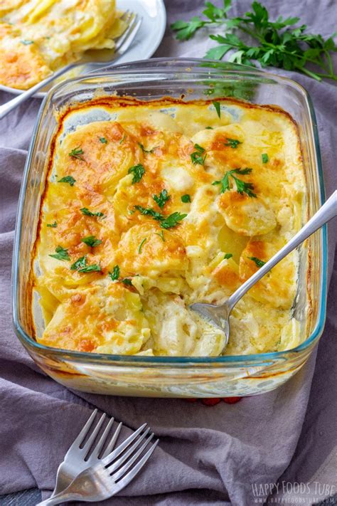 creamy-potatoes-au-gratin-recipe-happy-foods-tube image