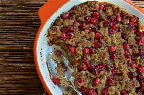 baked-cranberry-oatmeal-three-many-cooks image