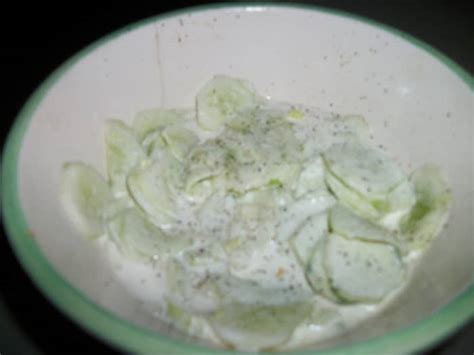 creamy-cucumber-salad-with-mayo-and-vinegar image