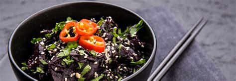 black-rice-with-miso-mushrooms-brain-food-studio image