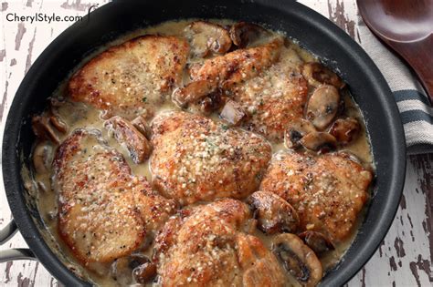 savory-mushroom-asiago-chicken-keeprecipes image