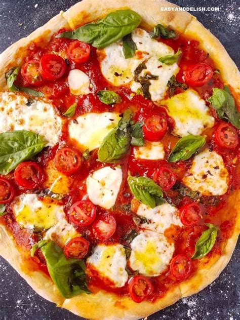 best-homemade-margherita-pizza-recipe-5-ingredients image
