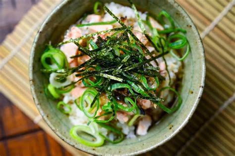 salmon-ochazuke-japanese-tea-on-rice image