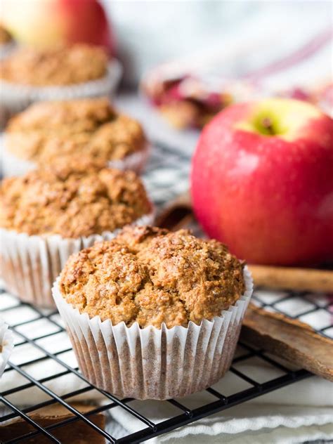 healthy-apple-muffins-an-easy-breakfast-muffin-the-worktop image