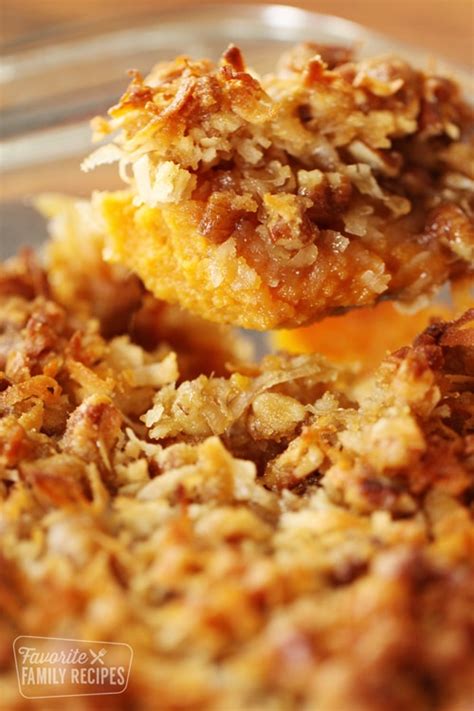 sweet-potato-casserole-with-coconut-topping image