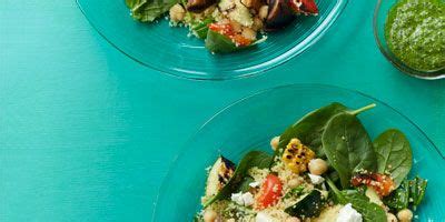grilled-vegetable-salad-with-couscous-and-herb-pesto image
