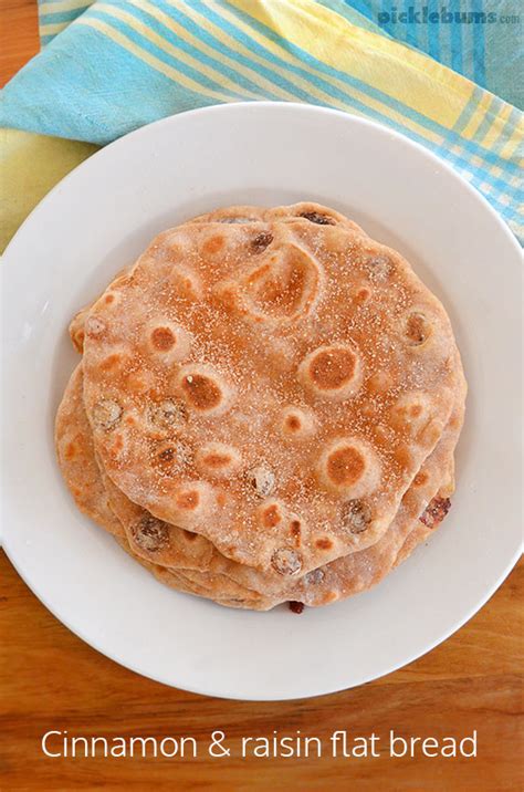 easy-cinnamon-and-raisin-flat-breads image
